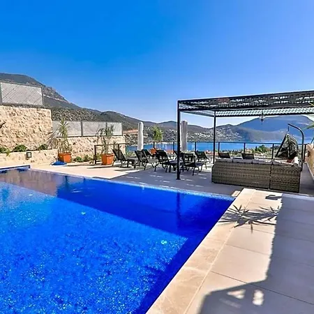 Villa In Sleeps 10 Includes Swimming Pool Air Con And Wifi Kalkan